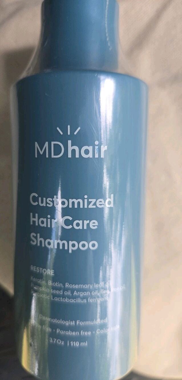 MDhair REGROWTH Customized Hair Care Shampoo 3.7 oz Sulfate Free - New & Sealed